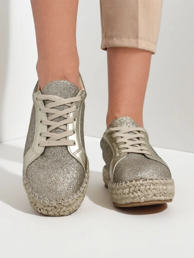 Royalfashion Sneakers pentru femei cu sclipici Sercele