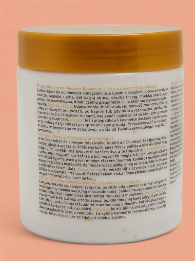 Luxelux FREESIA BLOSSOM Balsam de corp cu ceai verde și miere 250 ml