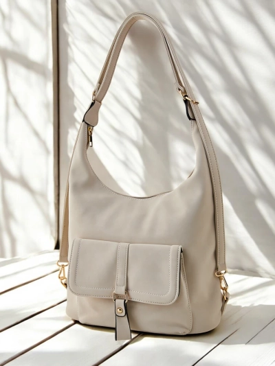 Royalfashion Matte geantă de umăr pentru femei mari