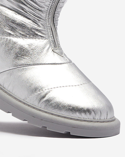 Silver pantofi de damă a'la cizme de zăpadă Tirigga- Footwear