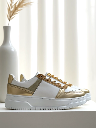 Royalfashion Adidași pentru Femei cu Sclipici Qisofi