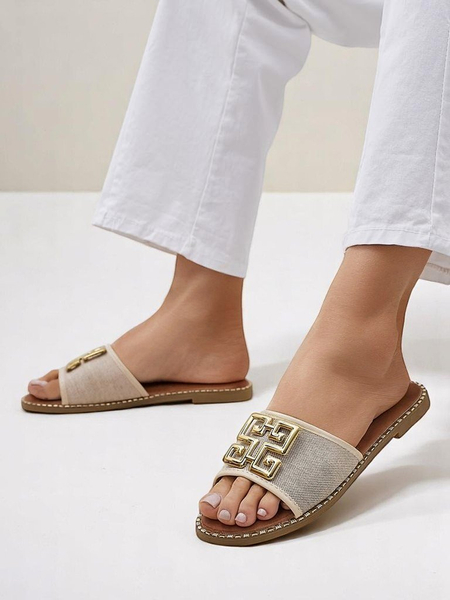 Papuci cu talpă plată pentru femei Royalfashion Rorole