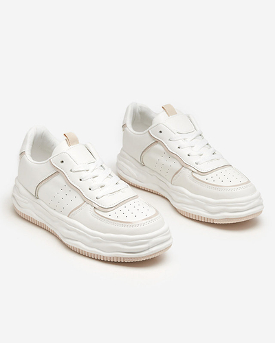 OUTLET Pantofi sport dama bej cu insertii Dekavi - Incaltaminte