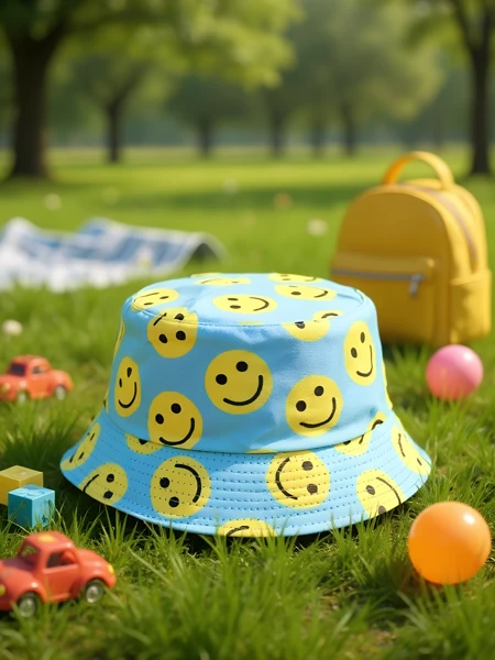 Royalfashion Pălărie tip bucket pentru copii Color Splash Bucket