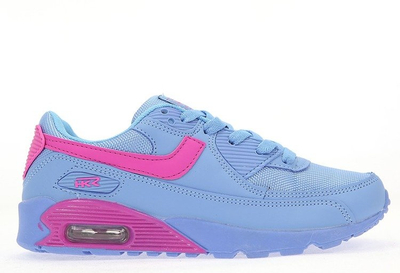 Niebiesko-różowe buty sportowe - Obuwie