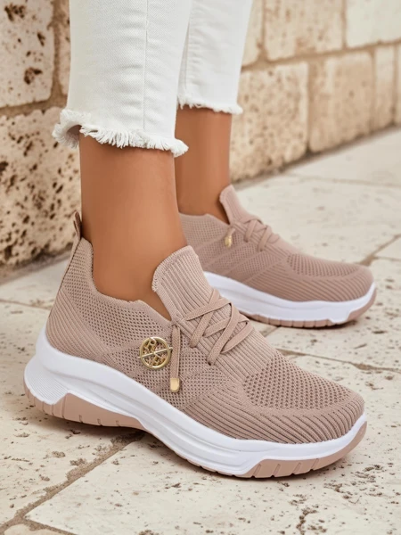 Royalfashion Slip-on pantofi sport pentru femei din material textil Teletta