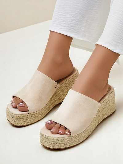 Royalfashion Sandale cu platformă pentru femei Erli Erli