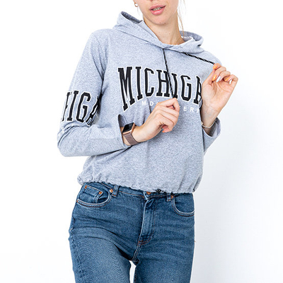 Hanorac scurt pentru femei - Îmbrăcăminte