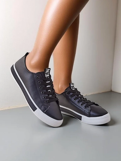Sneakers ecologice din piele artificială Royalfashion pentru femei Eccola