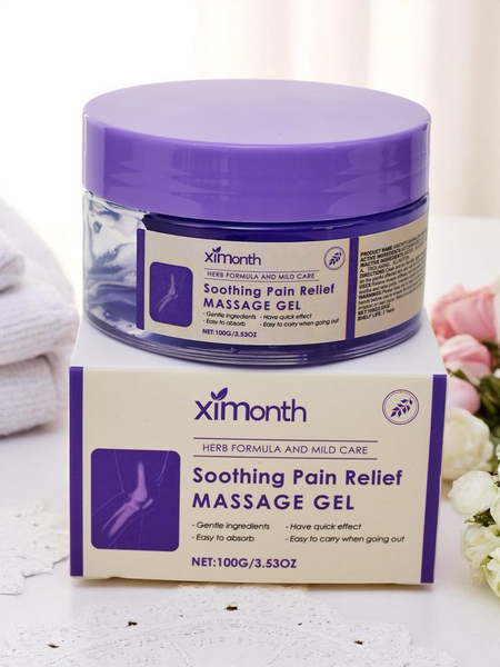 Gel de masaj natural calmant pentru durere