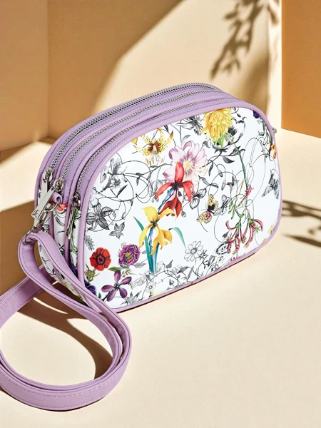 Royalfashion Geantă mică de damă din piele ecologică Floriana