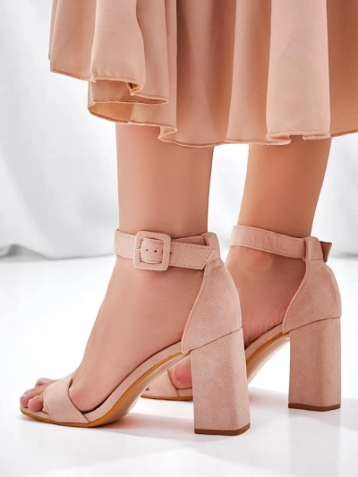 Sandale eco din suede Royalfashion pentru femei Ardeni