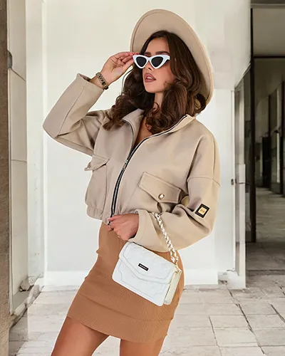 Jachetă bomber pentru femei Royalfashion