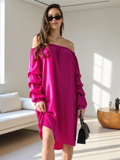 Rochie feminină Royalfashion Smooth a'la Spanish cu volane