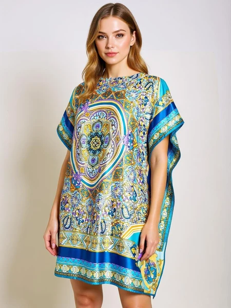 Pareo Afrodyta Royalfashion – kolorowe pareo do kolan inspirowane Italią