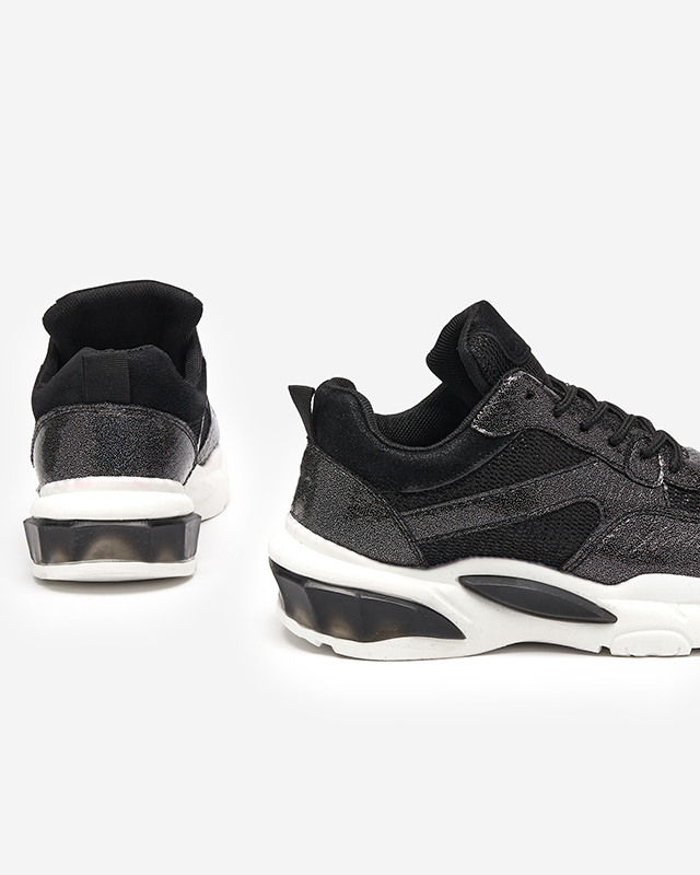 OUTLET Pantofi sport negri dama Tenisi Filondi - Incaltaminte