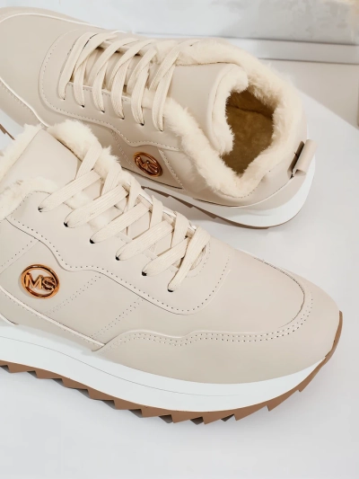 Royalfashion Adidași încălțați pentru femei cu blană Casot