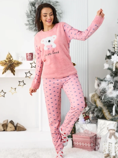 Pijama Royalfashion pentru femei cu urs koala