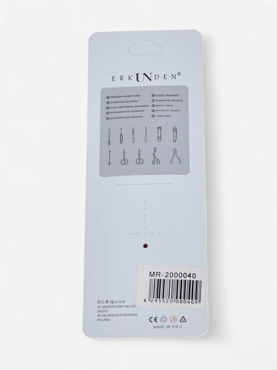 Set pentru stilizarea genelor - pensetă pentru gene false și perie