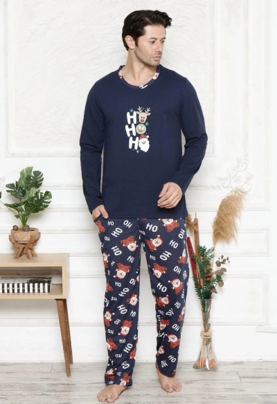 Pijamale de Crăciun pentru bărbați de la Royalfashion 2 piese