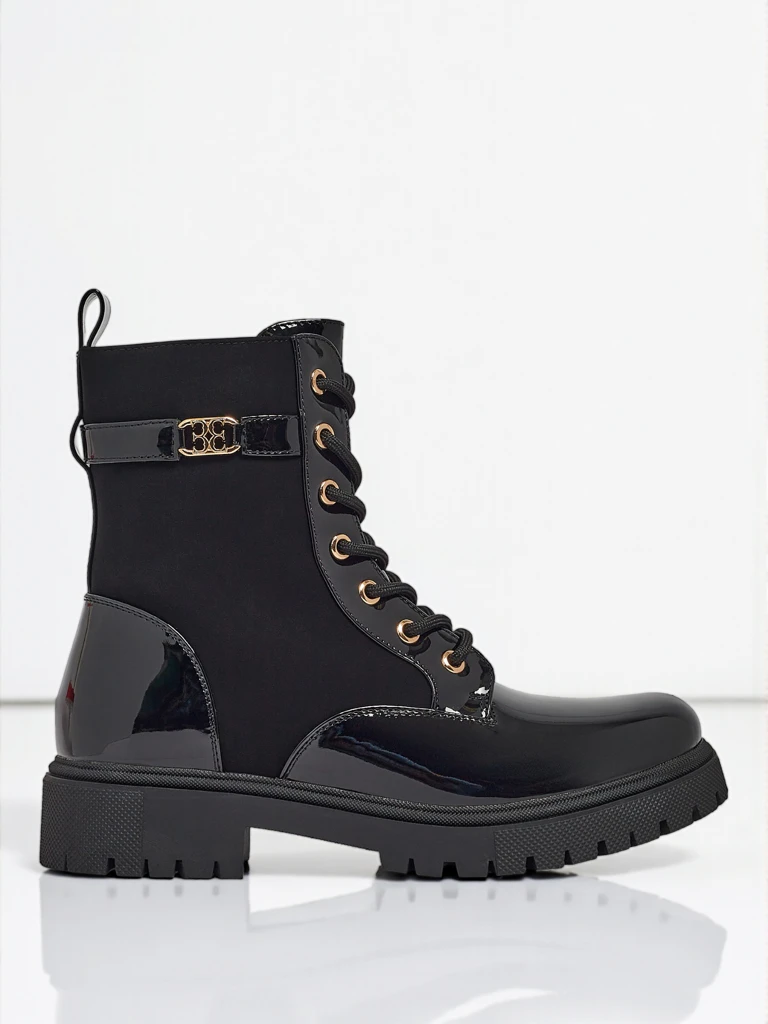 Botine cu șireturi Alvinea