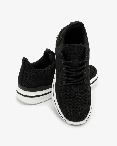 Royalfashion Negru pantofi sport pentru femei Losoyta