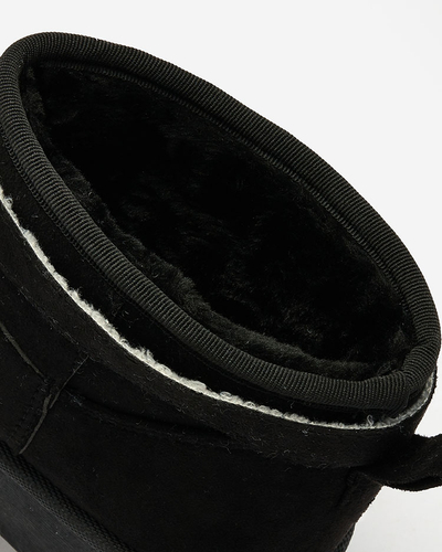 Royalfashion Cizme de zăpadă a'la roz pentru femei cu ornament Esgala