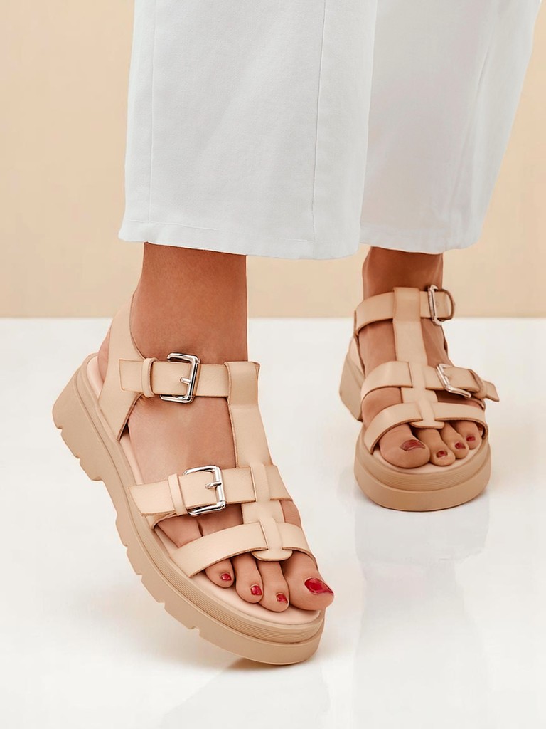 Royalfashion Sandale gladiator pentru femei Oema