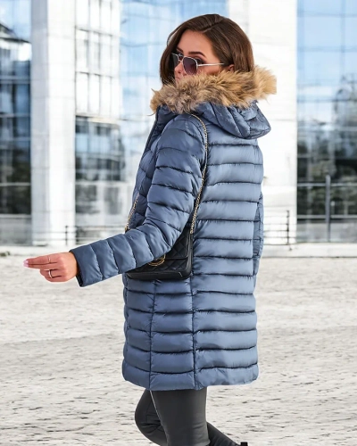 Geacă de iarnă matlasată pentru femei Royalfashion
