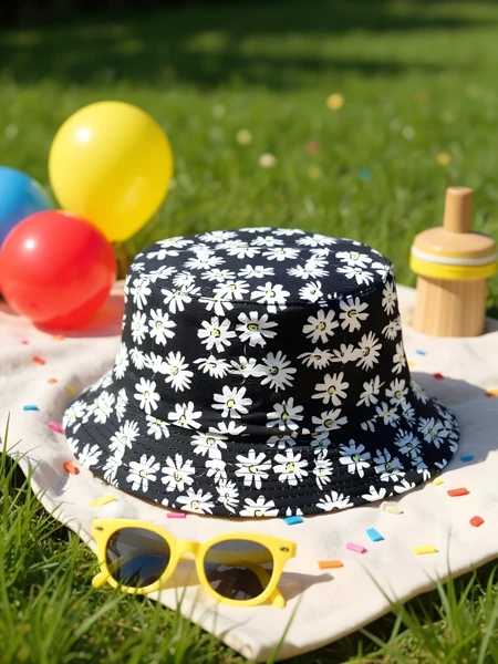 Royalfashion Pălărie tip bucket pentru copii Color Splash Bucket