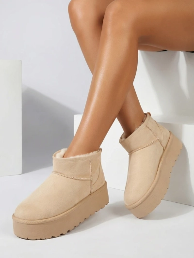 Royalfashion Cizme de zăpadă cu platformă a'la pentru femei Dagodo