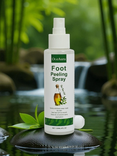 Peeling spray pentru picioare cu ulei de arbore de ceai