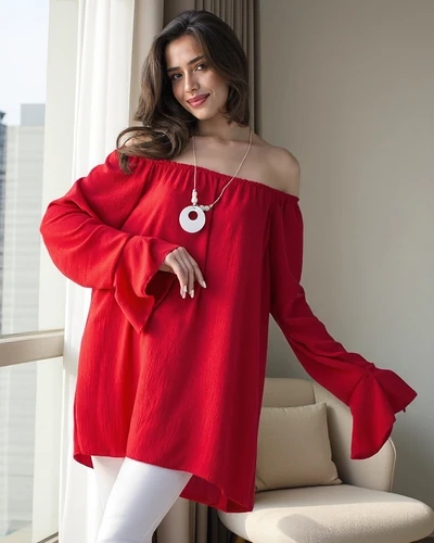 Bluză pentru femei Royalfashion în stil spaniol cu volanase