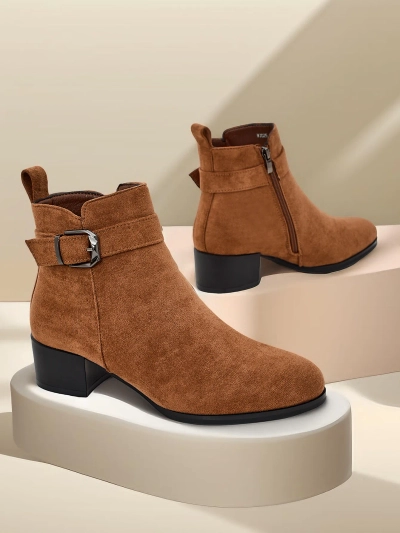 Bocanci cu glezna pentru femei Royalfashion Tomil