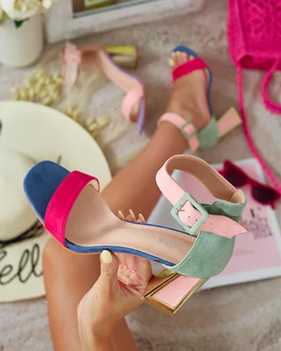 Royalfashion Sandale Post Lici pentru femei