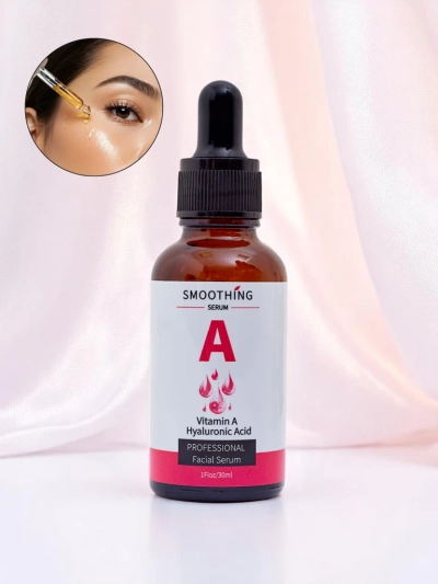 Ser cu efect de netezire cu vitamina A și acid hialuronic