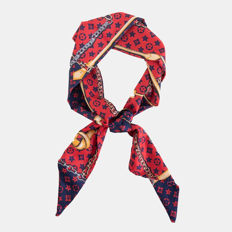 Eșarfă pentru femei cu model roșu - Eșarfe