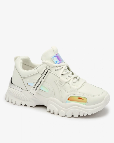 Adidași pentru femei White Holys - Încălțăminte