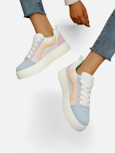 Sneakers de sport pentru femei Royalfashion pe o platformă Ensis