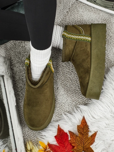 Cizme scurte de damă tip snowboots Althea