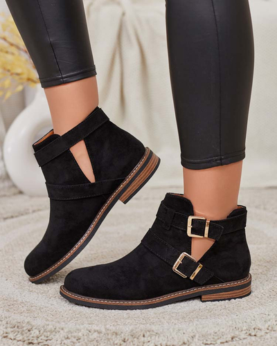Royalfashion Cizme cu decupaj Geronsa pentru femei