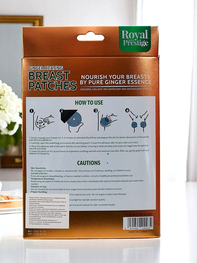 Plasturi încălzitori și hrănitori pentru piept (10 buc.)