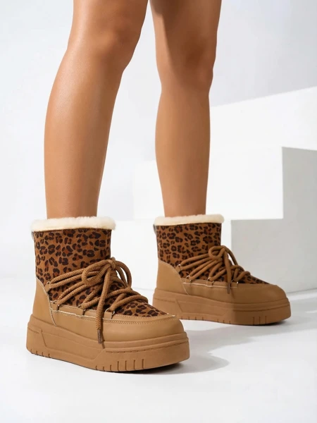 Cizme de zăpadă cu șireturi pentru femei de la Royalfashion Moniuc