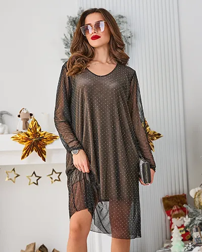 Rochie clasică de lungime până la genunchi pentru femei Royalfashion