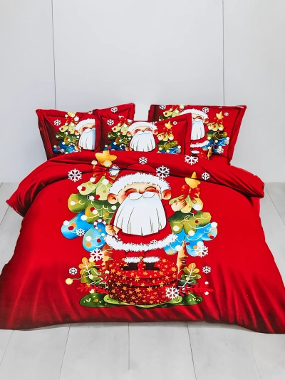 Set de lenjerie de pat de Crăciun Royalfashion 160x200 3 piese