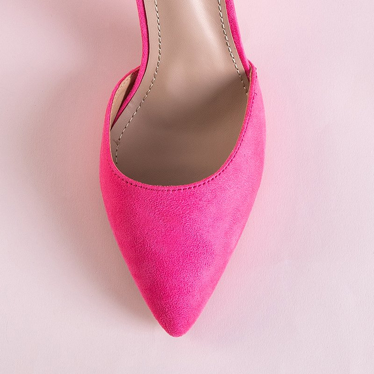 Sandale pentru femei roz neon pe postul Luxuriance - Încălțăminte