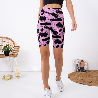 Încălțăminte de ciclism pentru femei violet și negru - Îmbrăcăminte