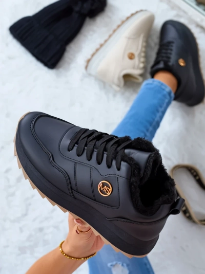 Royalfashion Adidași încălțați pentru femei cu blană Casot