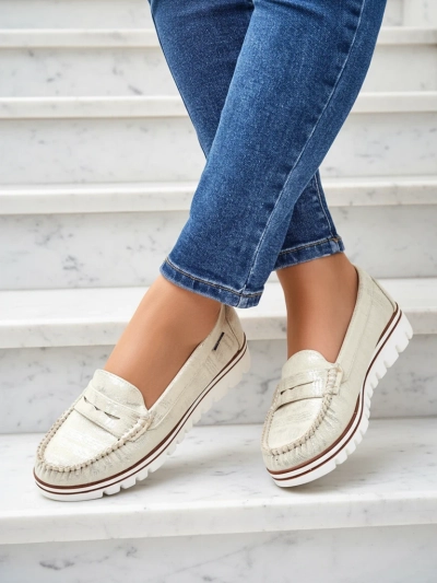 Royalfashion Mocasi eco din suede pentru femei Bellisse