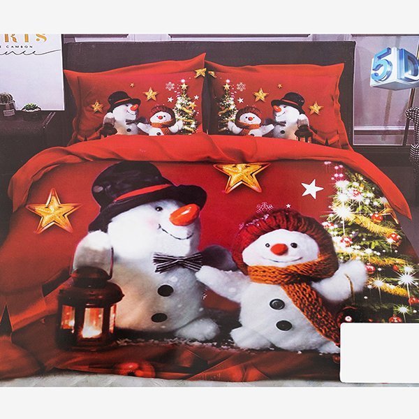 Lenjerie de pat de Craciun 140x200 - Lenjerie de pat